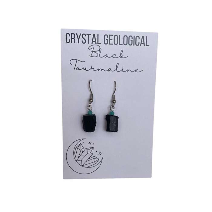 Assorted Black Tourmaline Earring Pairs