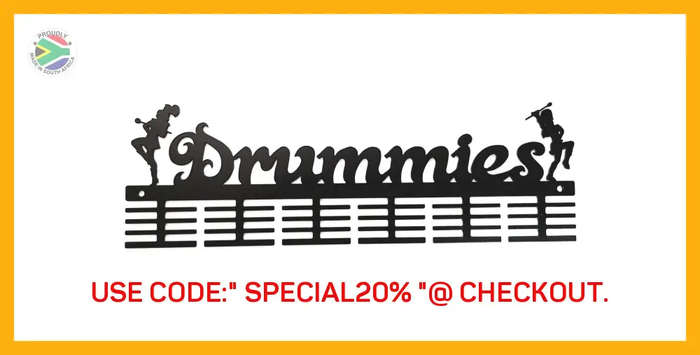 Drummies 48 tier medal hanger