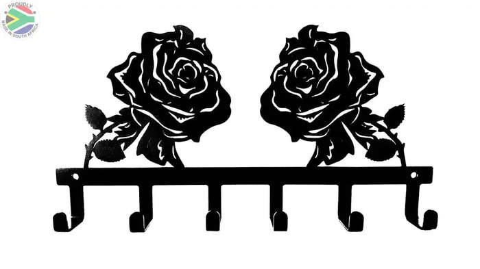 Rose Flower Key Hook