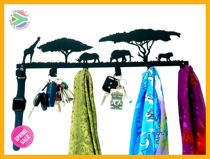 Animals Under The Acacia Trees Accessories Hooks