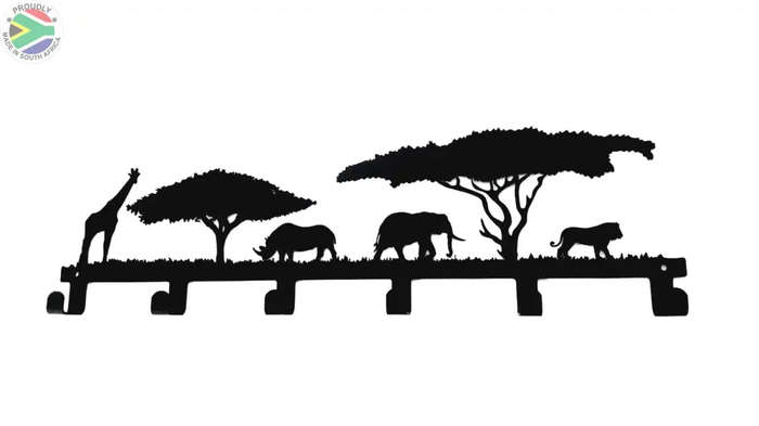 Animals Under The Acacia Trees Accessories Hooks