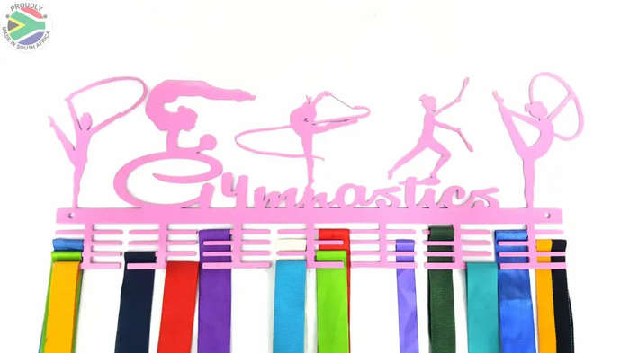 Gymnastics Rhythmic mixed 56 tier medal hanger