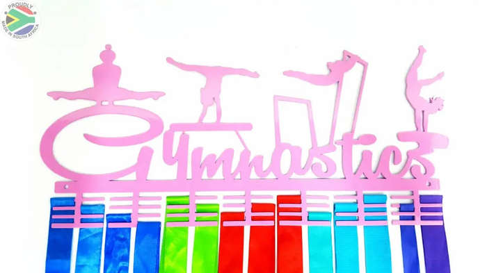 Gymnastics WAG 56 tier medal hanger