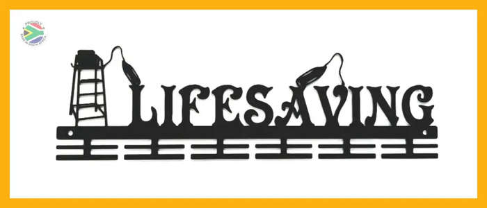 Lifesaving 24 Tier Medal Hanger