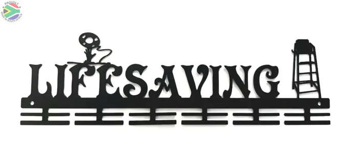 Lifesaving 24 Tier Medal Hanger
