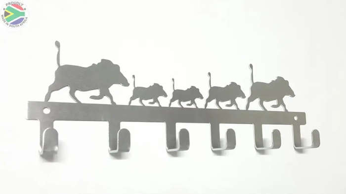 Warthog Family 6 hook key hook
