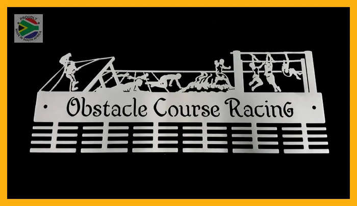 Obstacle Course Racing 48 tier medal hanger (Made-To-Order)