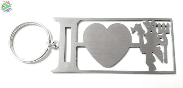 I Love Man Utd Key Ring