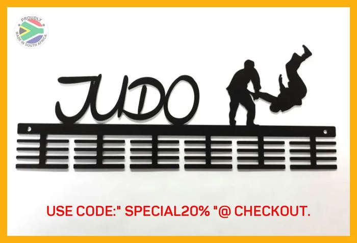 Judo 48 tier medal hanger