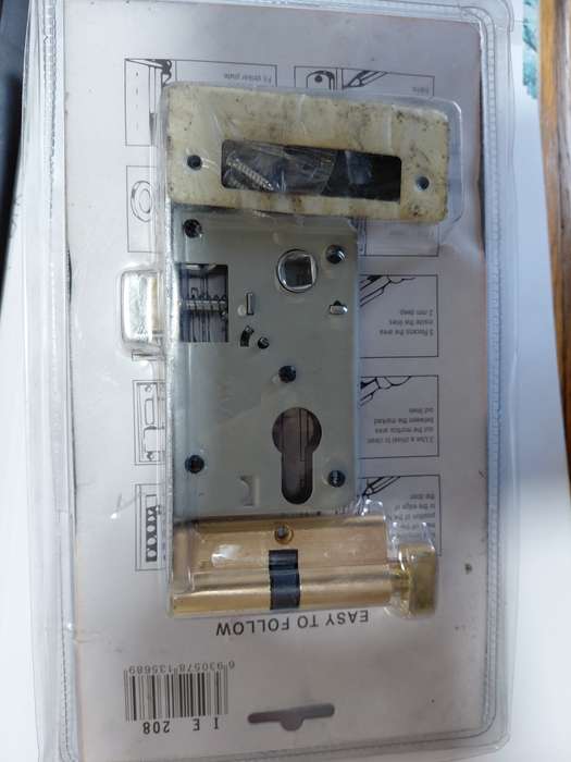High Quality Door Handles with Cylinder Lock Set