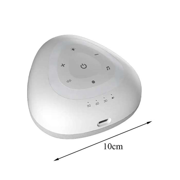 BEST FOR BABIES - Bluetooth White Noise Machine with LED Night Light