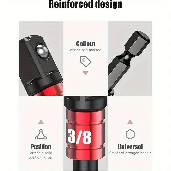 Impact Grade 4pcs Power Tool Set