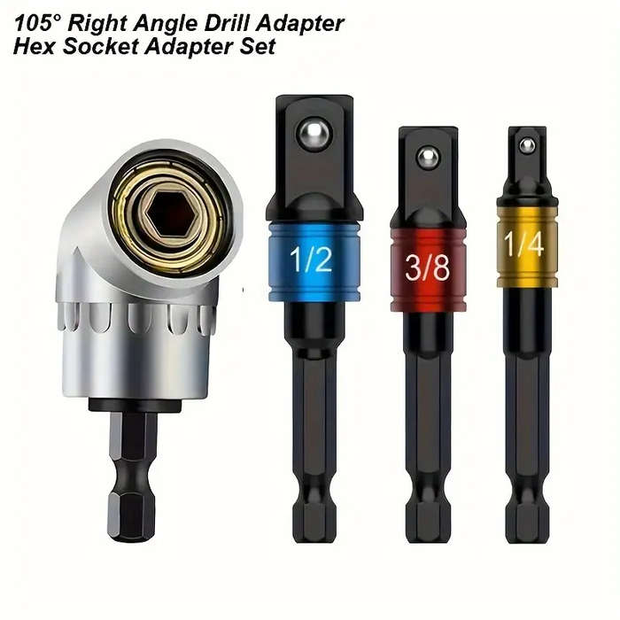 Impact Grade 4pcs Power Tool Set