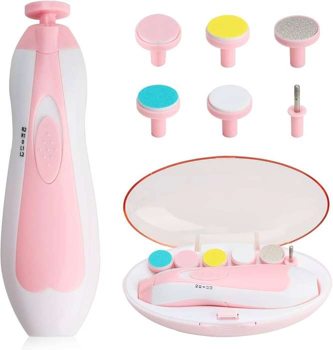 Electric Baby Nail Clippers Nail File Trimmer Set