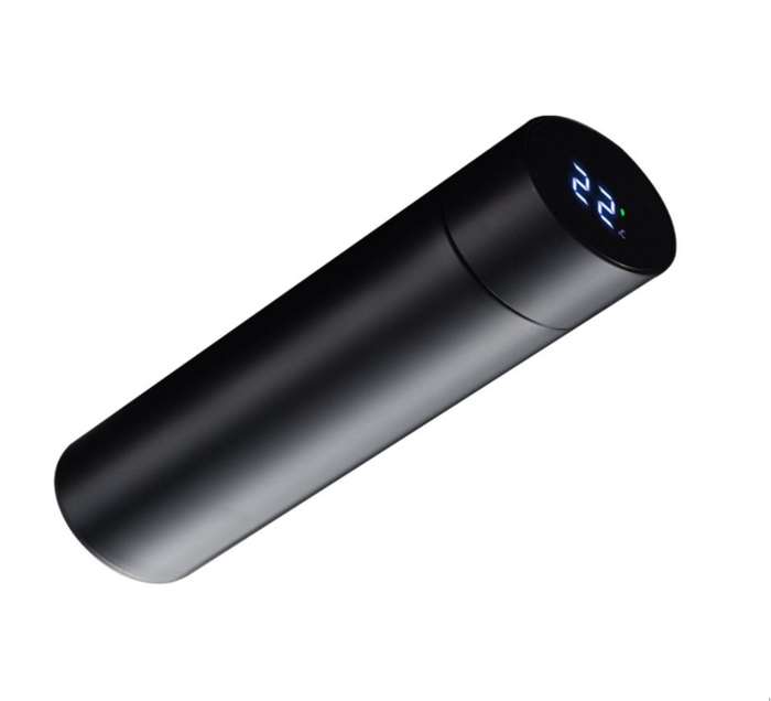 Stainless Steel Thermo Water Bottle with Temperature Display 500ml