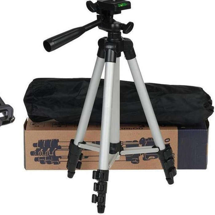 Tripod 3110 Light Weight Portable Aluminium - Silver