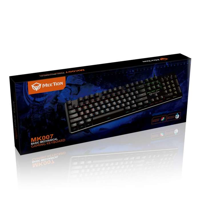 Meetion MK007 Mechanical Blue Switch RGB Gaming Keyboard