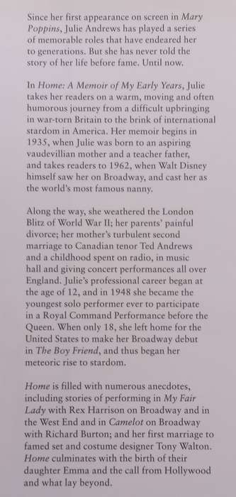 Home: A Memoir of My Early Years | Julie Andrews