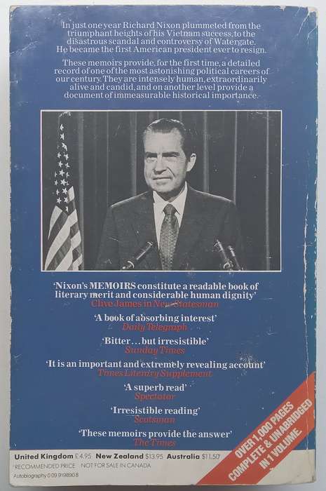 The Memoirs of Richard Nixon | Richard Nixon