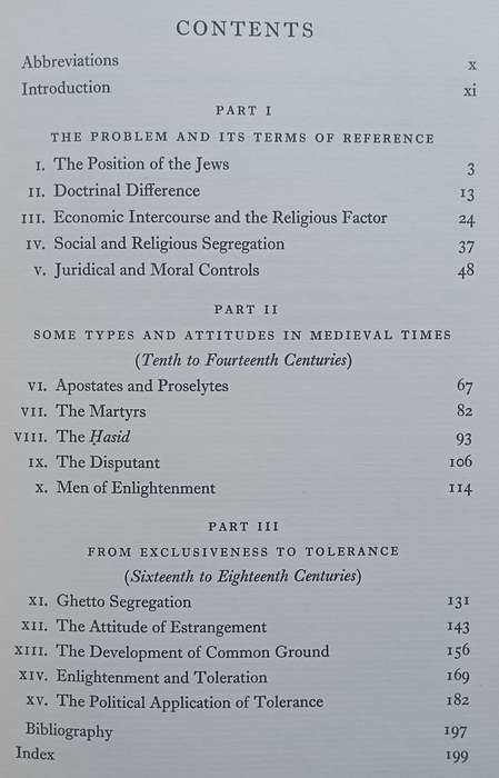 Exclusiveness and Tolerance: Studies in Jewish-Gentile Relations in Medieval and Modern Times | J...