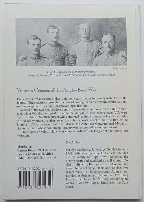 Victoria Crosses of the Anglo-Boer War (Inscribed by Author) | Ian Uys