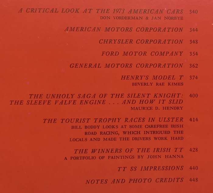 Automobile Quarterly (Vol. 10, No. 4, Fourth Quarter 1972)