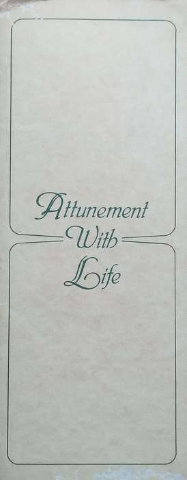 Attunement with Life (Folder with Various Materials)