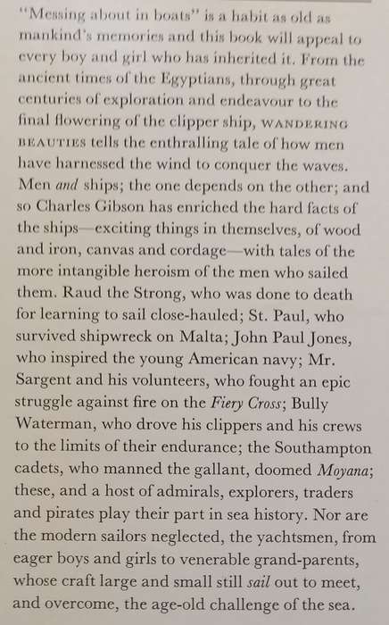 Wandering Beauties: The Story of Sail | Charles Gibson
