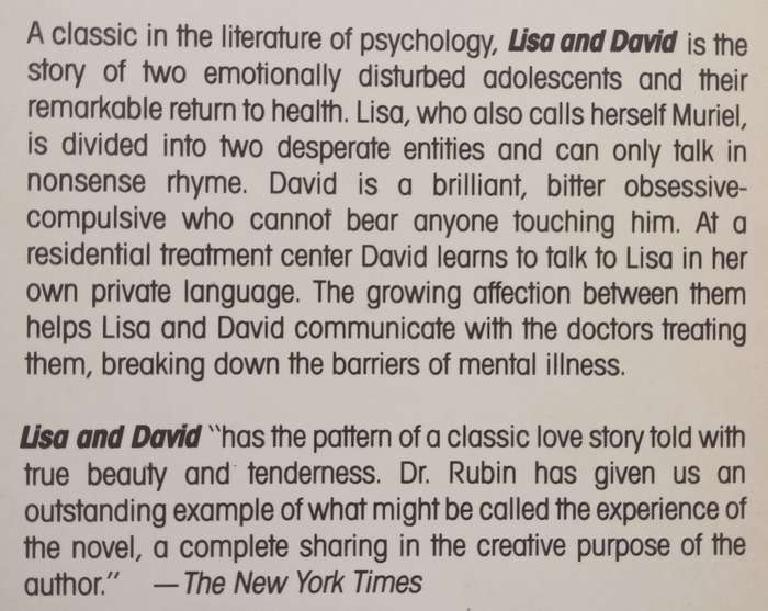 Lisa & David: The Extraordinary Story of Two Troubled Adolescents Struggling to Find Their Places...