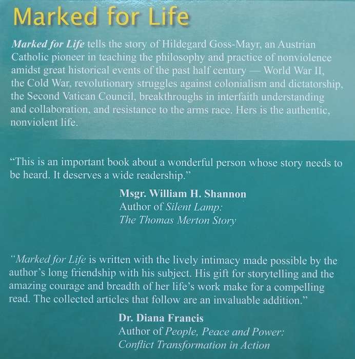 Marked for Life: The Story of Hildegard Goss-Mayr | Richard Deats