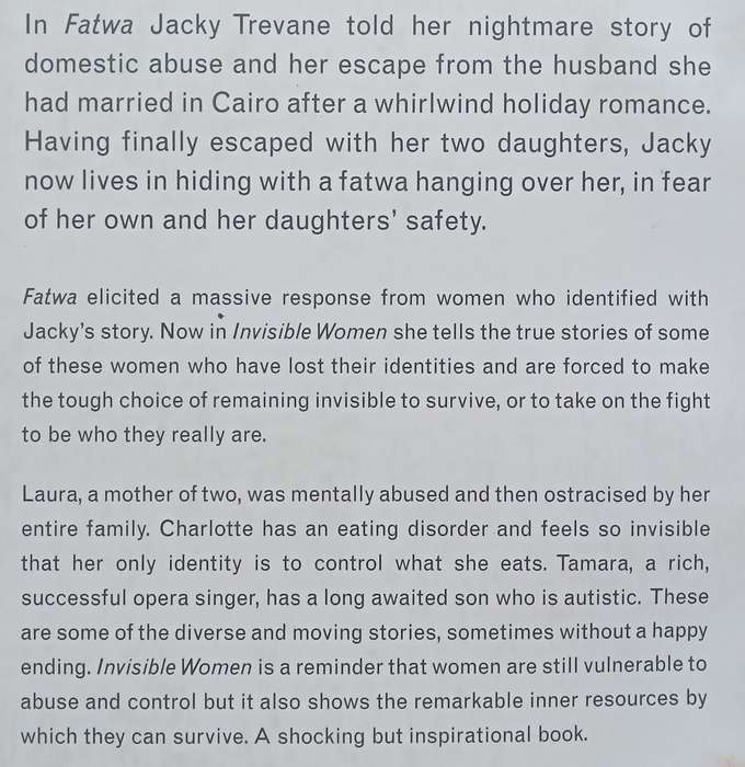 Invisible Women: True Stories of Courage and Survival | Jacky Trevane