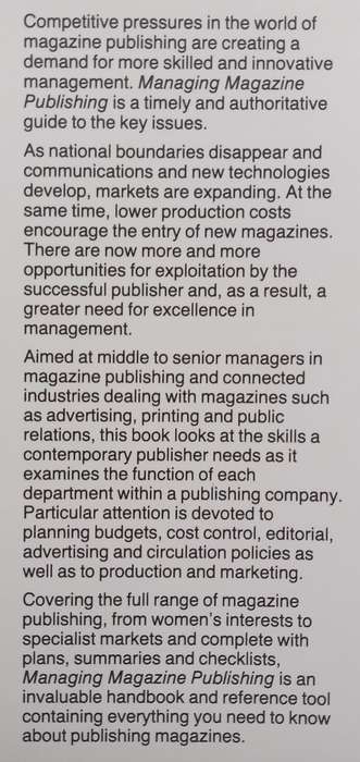 Managing Magazine Publishing | John Wharton
