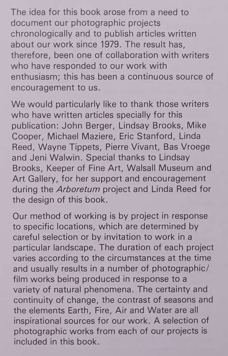 The Structure of Chance: Photographic Projects and Installations 1979-85 | Roger Polley & John Wo...