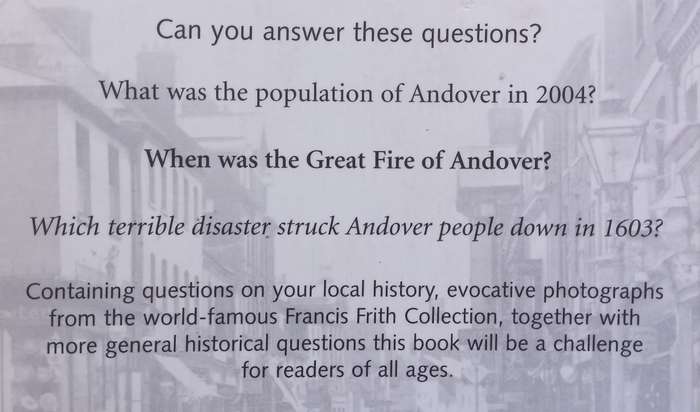 So You Think You Know Andover?