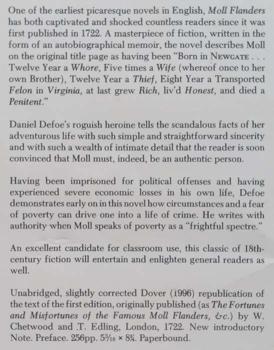 Moll Flanders | Daniel Defoe