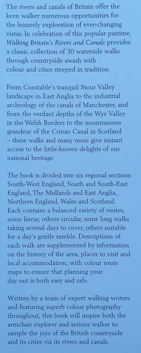 Walking Britains Rivers and Canals