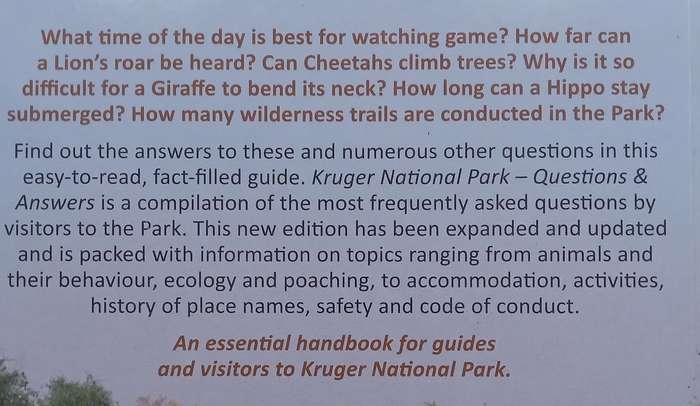 Kruger National Park: Questions and Answers | P. F. Fourie