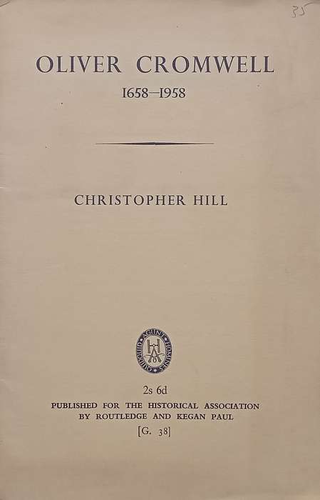 Oliver Cromwell, 1658-1958 | Christopher Hill