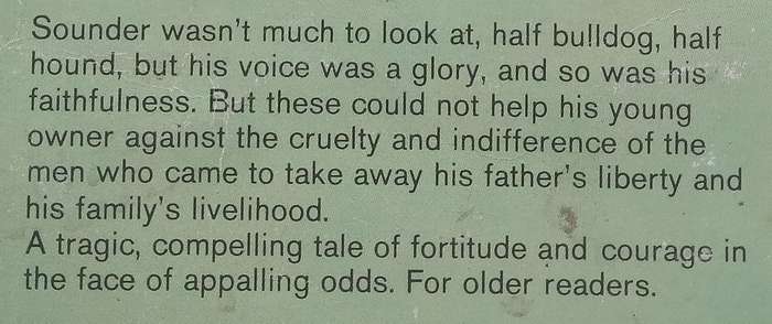 Sounder | William H. Armstrong