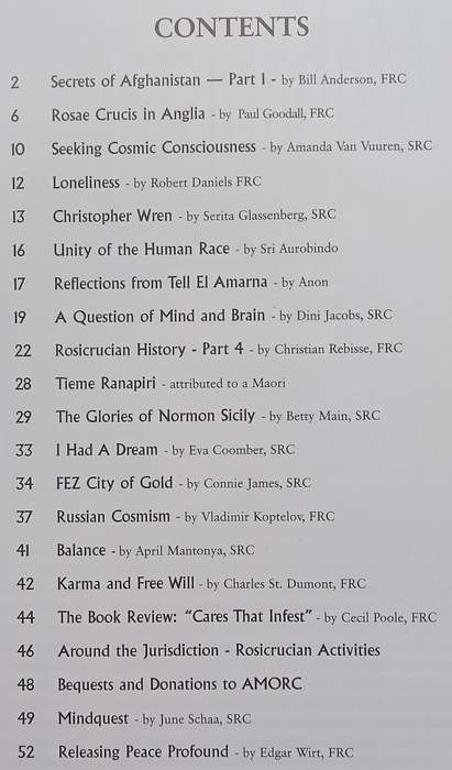 Rosicrucian Beacon (March 2002)