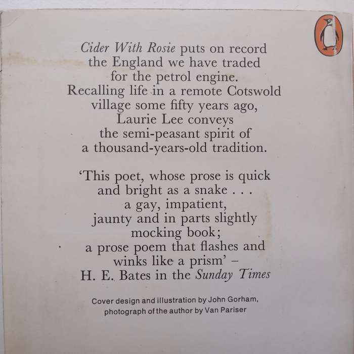 Cider with Rosie | Laurie Lee