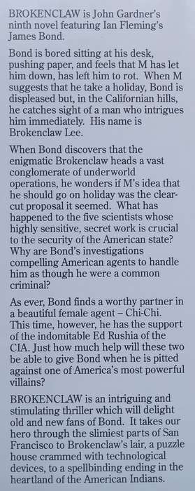 Brokenclaw (Featuring James Bond) | John Gardiner