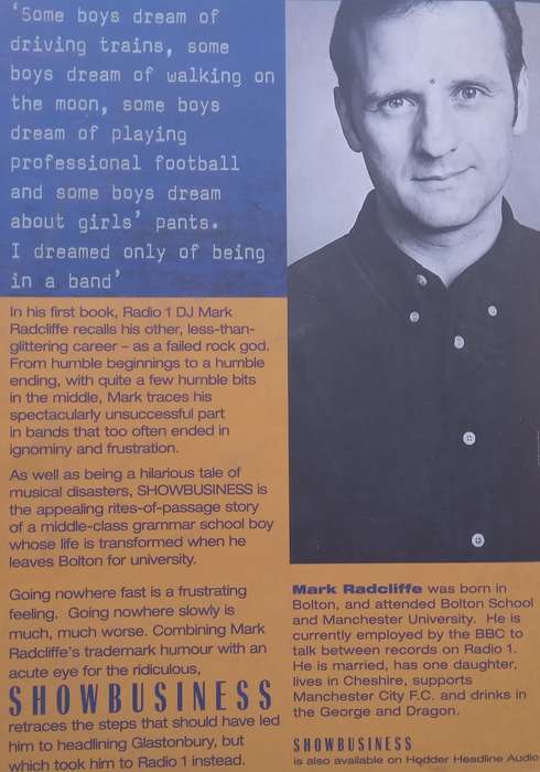 Showbusiness: Diary of a Rock N Roll Nobody | Mark Radcliffe