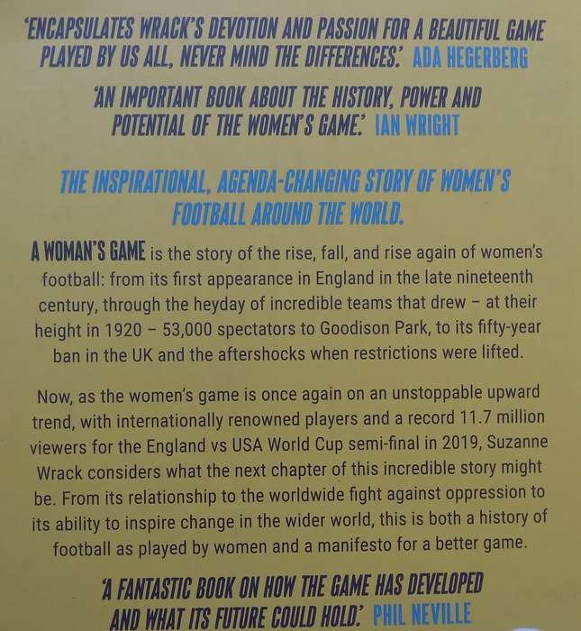 A Womans Game: The Rise, Fall, and Rise Again of Womens Football | Suzanne Wrack