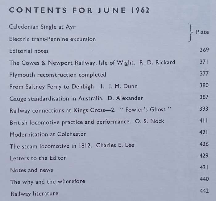 The Railway Magazine (June 1962)