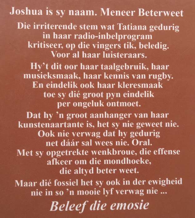 Tatiana en die Fossiel (Afrikaans) | Cecilia Nortje