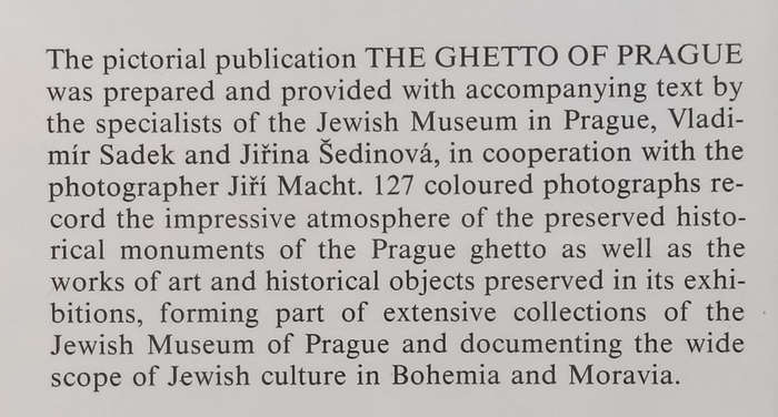 The Ghetto of Prague | Vladimir Sadek & Jirina Sedinova
