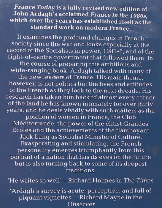 France Today | John Ardagh