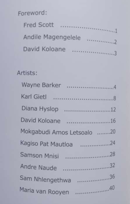 Polokwane Art Museum: Double 07 (Catalogue to Accompany the Exhibition)