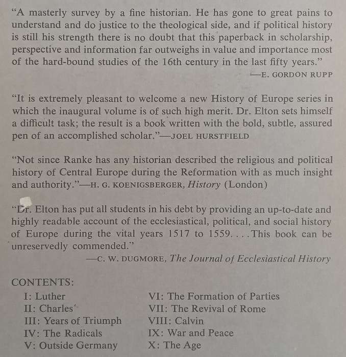 Reformation Europe, 1517-1559 | G. R. Elton